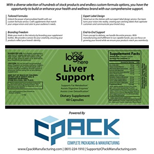 Fabricante estadounidense de suplementos dietéticos para adultos de alta calidad, cápsulas de cardo mariano, 60 cápsulas/botella, OEM/ODM, etiqueta privada disponible - Product Image 4