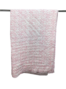 Classic Traditional Pink Floral Printed Fluffy <b>Quilt</b> Handmade 100% Cotton Reversible All-Season Hotel Home Decor - Product Image 2