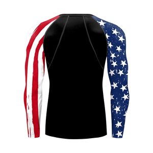 High Quality Mens Rash Guard Full Sleeve Lightweight Sports <b>Compression</b> <b>Shirt</b> Supplier Wholesale - Product Image 3