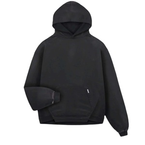 Sweat à capuche surdimensionné vierge de haute qualité vêtements pour hommes sweat à capuche respirant avec logo personnalisé de base de haute qualité pour hommes - Product Image 1