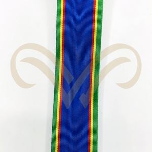 Prix de gros rubans personnalisés pour médailles de moiré couleur et taille personnalisées insignes uniformes pour les rubans de cérémonie de remise des prix - Product Image 3