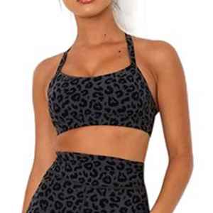 Hot Selling Best Price Women's Yoga Set Mid Waist Compression Tight Push up Breathable Elastic Waist Solid Waterproof - Product Image 2