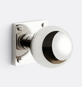 Poignées de porte rondes en laiton poli tendance, métal de qualité supérieure, durables, élégantes et parfaites pour les intérieurs modernes ou classiques. - Product Image 2