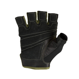 Guantes de Cuero para Levantamiento de Pesas con Logotipo Personalizado, Protección para las Palmas, Transpirables, Ajustables, de Medio Dedo, para Gimnasio, Deportes y Actividades al Aire Libre - Product Image 3