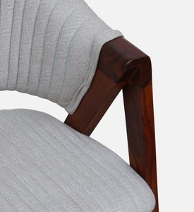 Modern Solid Wood <b>Dining</b> <b>Chair</b> Upholstered with Velvet Seat Back Linear Tufted Midcentury Design for Home <b>Dining</b> Use - Product Image 5