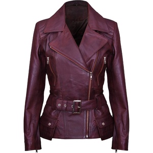 OEM Service Wholesale Leather <b>Jacket</b> Women 100% Genuine Leather <b>Jackets</b> for Ladies 2026 - Product Image 1