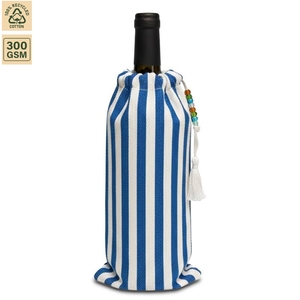 Sac cadeau réutilisable en tissu pour bouteille de vin, emballage cadeau pour vin, 16x32x8 cm, logo personnalisé, vente en gros, OEM, marque privée, modèle SNC141 - Product Image 1