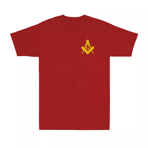 Camiseta de Hombre Personalizada de Alta Calidad, No <span class=keywords><strong>es</strong></span> un <span class=keywords><strong>Secreto</strong></span>, Masonería, Maestro Masón, Camisas de Manga Corta - Product Image 2