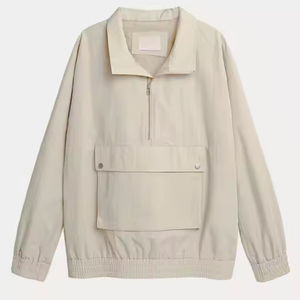 Ensemble coupe-vent streetwear homme sur mesure de haute qualité – Short et veste deux pièces personnalisés - Product Image 5