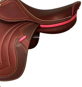 Durable Professional English Horse Riding Saddle Premium Leather Lightweight Strong <b>Equestrian</b> Saddle for Jumping Training - Product Image 3