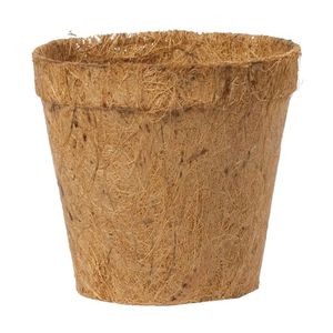 Maceta de Fibra de Coco Sostenible Blue Lotus Ben Tre, Transpirable y Ecológica, con Orificio de Drenaje para Plantas - Product Image 1