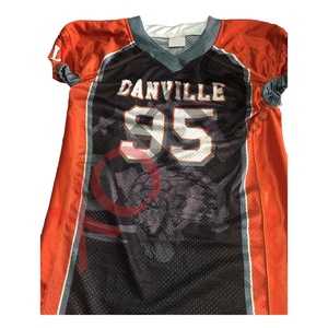 Venta al por Mayor de Camisetas de Fútbol Americano Personalizadas con Logotipo Frontal, Transpirables, de Manga Corta, para Adultos, Invierno, 24/25 - Product Image 1