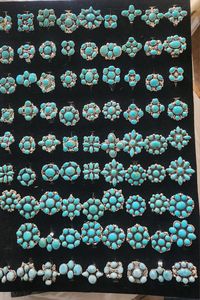 Natural Turquoise 925 Sterling Silver <b>Ring</b> Handmade Turquoise Boho Jewelry Everyday Wear <b>Ring</b> Gift For Her Flower Designer <b>Ring</b> - Product Image 5