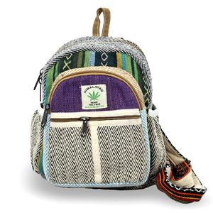 Hemp Cotton <b>Mini</b> <b>Backpack</b> Promotional Product - Product Image 1