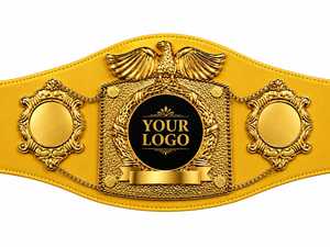 Cinturones de lucha libre, cinturones de campeonato personalizados, cinturones de campeonato de MMA, cinturones de campeonato con logotipo personalizado, cinturones de campeonato de cuero. - Product Image 2