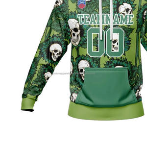 เสื้อฮู้ดทีมกีฬาแบบซับลิเมชั่นสั่งทำพิเศษ พร้อมชื่อและหมายเลข ขายส่ง OEM คุณภาพสูง สำหรับการฝึกซ้อม - Product Image 4