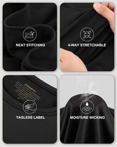<b>Thermal</b> Base Layer Long Sleeve Compression Shirt Moisture Wicking Performance Training Apparel Base Layer Set - Product Image 4