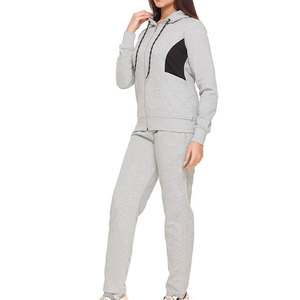 Conjunto Deportivo para Mujer, Chaqueta con Cierre Completo y Pantalones Jogger, Ropa Deportiva Informal, Proveedor Mayorista, OEM, ODM - Product Image 2