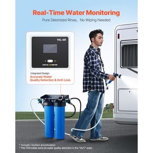 Pulitissimo sistema deionizzato dell'autolavaggio dell'acqua con il metro integrato di TDS rondella professionale di alta efficienza dell'automobile - Product Image 3