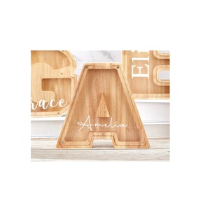 Hucha de madera maciza hecha a mano con diseño de unión de dedos, caja de ahorro secreta de gran capacidad para adultos y niños - Product Image 6