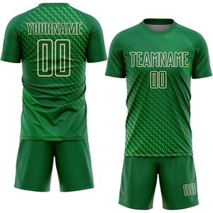 Latest Style Soccer Uniform Set for Adult Men Short Sleeve 100% Polyester Breathable Anti-Bacterial High Quality Customizable - Product Image 6