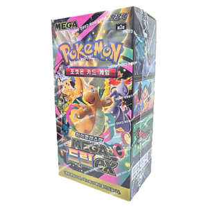 Juego de Cartas Pokémon MEGA Dream EX m2a Caja de Sobres Paquete de Expansión Versión Coreana Producto Oficial Sellado - Product Image 1
