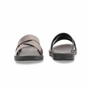 Women's Grey Casual <b>Heeled</b> <b>Sandals</b> Softy CL5452 - Product Image 2