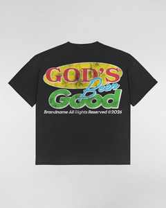 Camisetas de Hombre con Cuello Redondo 100% Algodón, Diseño Único y Personalización Completa 2026, Corte Holgado, Precios al por Mayor - Product Image 1