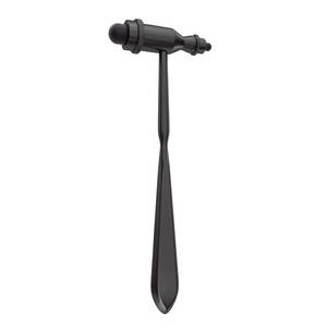 Martillo de Reflejos Neurológico Tromner Negro con Punta Puntiaguda, Herramienta Profesional para Respuestas Cutáneas y Superficiales - Product Image 5