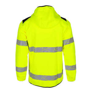 Waterproof Unisex High Visibility ANSI Class 3 <b>LED</b> Flash Construction Road Workwear Zipper Winter Warm Reflective Safety - Product Image 6