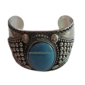 Wholesale Luxury Handmade Brass Bangle Open Cuff Chunky Bangle Wrist <b>Bracelet</b> Women Jewelry - Product Image 1