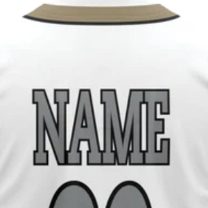 Camiseta de Béisbol Blanca de Manga Corta con Botones, Uniforme de Equipo Personalizado, Camisa Deportiva Transpirable de Poliéster - Product Image 6