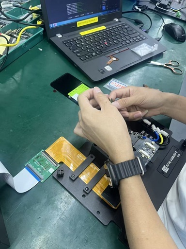 OEM Custom Mobile Phone LCD Display Screen Automatic Action Test Fixture Electronic Testing Machine Equipment