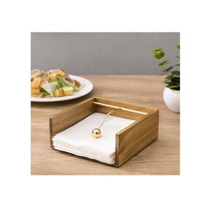 CRAFT WORLD EXPORT - Dispensador de pañuelos de madera con forma de concha, hecho a mano, ecológico, duradero, portátil, de diseño moderno - Product Image 6