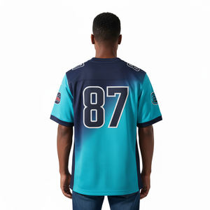 Conjunto de Uniforme de Fútbol Personalizado por Sublimación, Tejido de Malla de Secado Rápido, Ropa Deportiva Profesional para Entrenamiento de Equipos - Product Image 2