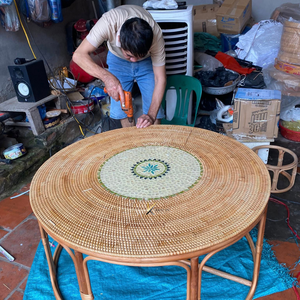 Mueble de Ratán Moderno Directo de Fábrica, Gabinete de Almacenamiento de Múltiples Niveles para Sala de Estar, Hogar, Bar, Hotel, Resort - Product Image 6