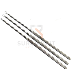 Kit professionnel de nettoyage d'oreilles en acier inoxydable Blush Surgical SI-OIS-0001, réutilisable, certifié CE, curette de nettoyage d'oreilles MOL - Product Image 4