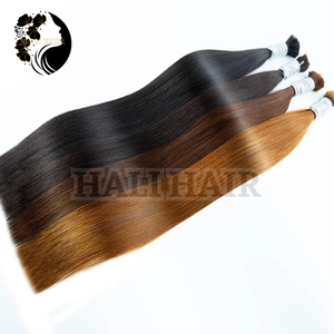 Venta al por mayor 100% extensiones de cabello Remy vietnamita recto a granel con textura natural sin caída OEM ODM compatible teñido - Product Image 6