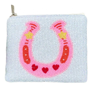 Porte-monnaie brodé à la main en perles de rocaille, motif Trésor de Sirène Azur, fabriqué en Inde, pour femmes et filles - Product Image 3