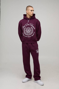 Sudaderas con Capucha Personalizadas con Logotipo, Conjunto Deportivo de Gimnasio, Sudaderas de Felpa Gruesa, Sudadera con Capucha Extra Grande Personalizada para Hombre - Product Image 4