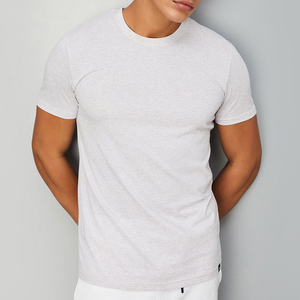 Camiseta de Hombre 100% Algodón, Manga Corta, Cuello Redondo, Color Sólido, Venta al Por Mayor de Fábrica, Cantidad Personalizada, Secado Rápido, Servicio OEM - Product Image 1
