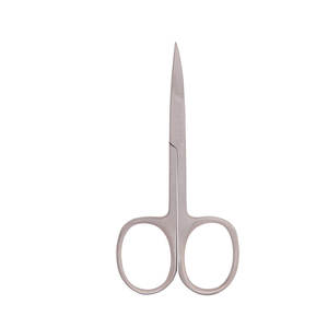 Tijeras para Cutículas de Acero Inoxidable de Primera Calidad para Mano Derecha, Hoja Recta Afilada, Herramientas Duraderas para el Cuidado de las Uñas - Product Image 1