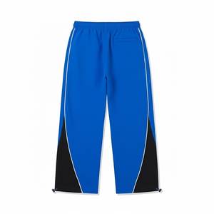 New Arrivals Custom Logo Blue Men's Nylon <b>Wind</b> <b>Breaker</b> Panel With Pants Sets For Summer Quick Dry Set Streetwear Zipper Jackets - Product Image 5