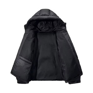 Breathable OEM Wholesale Custom Navy Blue Men's Lightweight Quilted Puffer <b>Jacket</b> Winter Windproof Quick Dry - Product Image 5