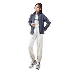 Veste en toile molletonnée de haute qualité avec logo brodé sur le devant, style streetwear, fermeture éclair, chaude pour l'hiver, écologique, pour hommes - Product Image 6