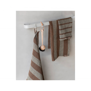 Budget-Friendly 17x28 Pouces 220 Gsm Doux Coton Torchons Bold Striped Design Personnalisé Golf Broderie Maison Mariage Unique - Product Image 4