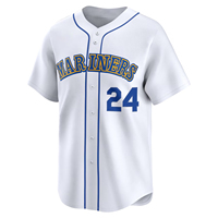 Maillot de baseball pour homme personnalisé OEM/ODM style Griffey, protection anti-UV, bretelles réglables, respirant, coupe courte