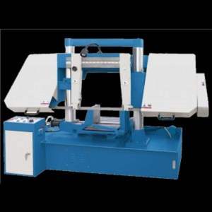 Heavy Duty Steel Band <b>Saw</b> Chrome Column Automatic Height Setting Push Button Operation Industrial Metal Cutting Machine Motor - Product Image 1