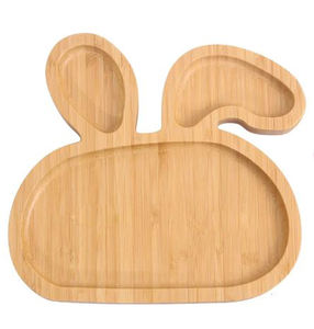 Juego de 5 Platos de Madera Ecológicos de 9 Pulgadas, Estilo Americano, para Guardar Nueces, Frutas y Pasteles, Vajilla para Cocina y Fiestas - Product Image 6