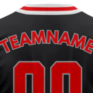 Premium Baseball Jersey Button <b>Down</b> Short Sleeve Athletic Sports Uniform Lightweight Breathable Team Training Shirt - Product Image 6